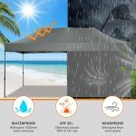 10x20 Heavy Duty Waterproof Party Canopy Tent