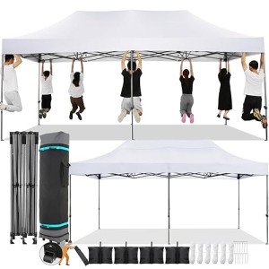 10x20 Heavy Duty Pop Up Canopy Tent
