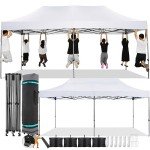 10x20 Heavy Duty Pop Up Canopy Tent