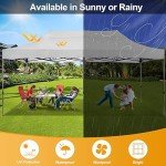 10x20 Heavy Duty Pop Up Canopy Tent