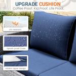 Wisteria Lane 4-Piece Outdoor Wicker Furniture Set