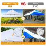 Canopy Tent with Sidewalls and UV Protection