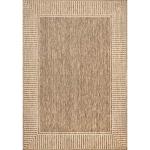 Asha Simple Border 5x8 Indoor/Outdoor Area Rug