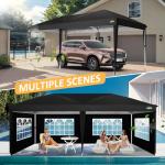 COBIZI 10x20 Portable Pop Up Canopy with Sidewalls
