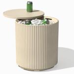Veradek 2-in-1 Outdoor Cooler and Side Table
