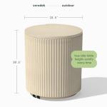 Veradek 2-in-1 Outdoor Cooler and Side Table