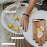 Veradek 2-in-1 Outdoor Cooler and Side Table