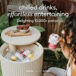 Veradek 2-in-1 Outdoor Cooler and Side Table