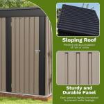 Patiowell 5x3 FT Outdoor Tool Storage Shed