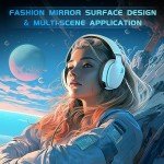 Gtheos Wireless Gaming Headset with Noise Canceling Mic