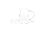 Tea Forte Tea Over Ice Steeping Tea Pitcher Set of Two, 12oz Glass Ice Tea Pitcher and 24 oz Pitcher for Perfect Flash Chilled Ice Tea, Dishwasher Safe