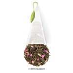 Tea Forte Cherry Blossom Hanami Green Tea Event Box, Bulk Pack of 48 Pyramid Infuser Tea Sachets for All Occasions