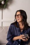 Peepers by PeeperSpecs Women's Spotlight Blue Light Blocking Reading Glasses and No Correction Eyewear Square, Tortoise/Black, 1.5