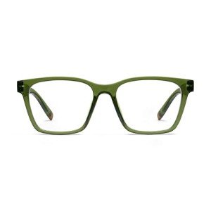 Peepers by PeeperSpecs Men's Wilder Square Reading Glasses, Green, 1.50 + 1.5