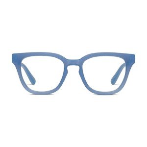 Peepers by PeeperSpecs Women's Nola Cat Eye Reading Glasses, Denim, 2.50 + 2.5