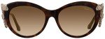 Roberto Cavalli Cateye Sunglasses RC889S Menkab 50F Dark Havana/Bronze 889