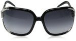 Roberto Cavalli Women's RC370SW Metal And Resin Sunglasses,Black Frame/Gradient Smoke Lens,one size