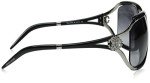 Roberto Cavalli Women's RC370SW Metal And Resin Sunglasses,Black Frame/Gradient Smoke Lens,one size