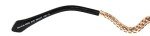 Roberto Cavalli Cateye Sunglasses RC889S Menkab 01B Black/Rose Gold 889