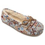 Minnetonka Women's Cally, Cream Mosaic, 10 W