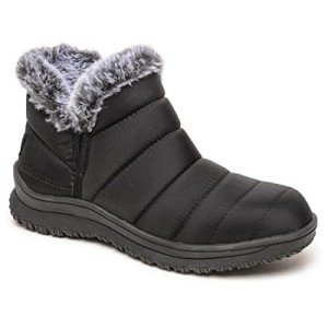 Minnetonka Women's Northtown Boot, Black, 9 M