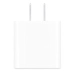 Apple 20W USB-C Power Adapter - iPhone Charger with Fast Charging Capability, Type C Wall Charger