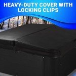 Inland 6 Person Indoor Outdoor Hot Tub, Plug & Play Spa, 24 Jets, LED Lighting System, Insulated Spa Cover, Made in USA, Aqualife by Strong Spas