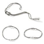 John Hardy Love Knot Bracelet, 1.8MM (Sterling Silver, Large)