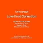 John Hardy Love Knot Bracelet, 1.8MM (Sterling Silver, Large)