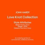 John Hardy Love Knot Convertable Necklace
