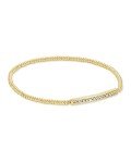 Kendra Scott Addison Stretch Bracelet in 14k Gold-Plated Brass, Fashion Jewelry for Women