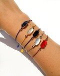 Kendra Scott Everlyne Cord Friendship Bracelet in 14k Gold-Plated Brass, Ivory Mother-of-Pearl