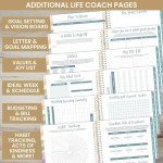bloom daily planners 2025 Planner (8.5" x 11") Calendar Year Day Planner (January 2025 - December 2025) - Weekly & Monthly Agenda Organizer with Stickers & Tabs - Watercolor Waves