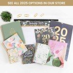 bloom daily planners 2025 (8.5" x 11") Calendar Year Day Planner (January 2025 - December 2025) - Weekly/Monthly Dated Agenda Organizer with Stickers & Tabs - Be Kind