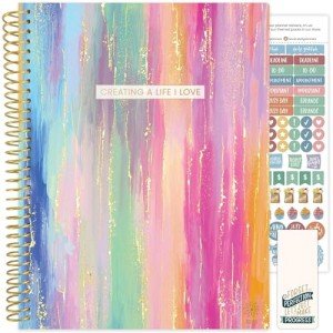 bloom daily planners 2025 (8.5" x 11") Calendar Year Day Planner (January 2025 - December 2025) - Weekly/Monthly Dated Agenda Organizer with Stickers & Tabs - Creating A Life I Love