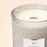 LA JOLIE MUSE Dark Berries & Bergamot Scented Candles, Large Glass Jar Candle, Candle Gifts for Women&Men, Natural Soy Candle for Home, 90 Hours Long Burning Time, 19oz