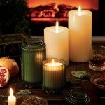 LA JOLIE MUSE Pomegranate & Pine Candle, Christmas Candles for Home Scented, Holiday Candle Gifts for Women&Men, Natural Soy Candles, Luxury Jar Candle, 11oz