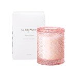LA JOLIE MUSE Sandalwood Rose Candle, Scented Candles, Candles Gifts for Women, Natural Soy Candle, 6 oz 40 Hours Burn, Candles for Home Scented