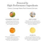 Ogee Complexion Perfecting Tinted Moisturizer For Face (Banyan 2.75W - Light Medium, Warm-Peach Undertones) - Lightweight Tinted Serum with Vitamin C & Jojoba Oil - Certified Organic & Made in USA