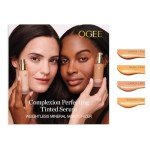 Ogee Complexion Perfecting Tinted Moisturizer For Face (Banyan 2.75W - Light Medium, Warm-Peach Undertones) - Lightweight Tinted Serum with Vitamin C & Jojoba Oil - Certified Organic & Made in USA