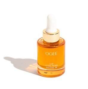 Ogee Natural Retinol Bakuchiol Serum 2% Elixir - Certified Organic Face Serum for Wrinkles and Fine Lines