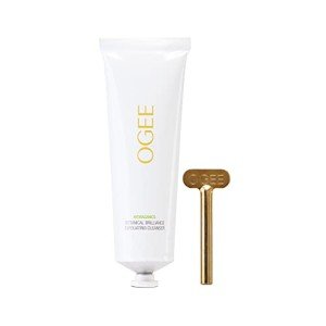 Ogee Botanical Brilliance Exfoliating Cleanser - High Performance Facial Cleanser - Certified Organic Face Cleanser - Face Exfoliator Made in USA