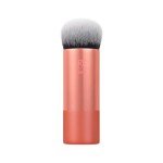 Real Techniques Bubble Blending Makeup Brush, Multipurpose Blending Brush For Liquid, Cream, & Powder Products, Unique Round Brush Head, Stocking Stuffer, Synthetic Bristles, Cruelty Free, 1 Count