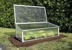 Exaco Year-Round-NP Season 2 x 4 ft. Cold Frame with Dual Purpose Screen or Polycarbonate Lid, Clear