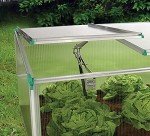Exaco Biostar 1500-NP Juwel Premium Cold Frame Mini Greenhouse, 59 in. W x 32 in. D x 20 in. H, Clear
