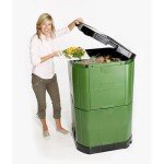 Exaco Aerobin 400 Insulated Compost bin, 113 Gallon, Green
