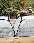 Gardeners Supply Company Garden Row Accelerator Plants Cover | Mini Greenhouse Seedlings & Plant Protector for Raised Garden Beds and Vegetable Rows - 45" L x 22" W x 16" H