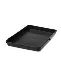 Gardener's Supply Company Small Plant Tray | Multi-use Durable Plastic Tray for Indoor & Outdoor Plants, Seed Starting & Potted Succulents, Flowers | ​22-5/8" L x 15-1/2" W x 2" Deep - Black