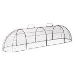 Gardener’s Supply Company Chicken Wire Cloche Garden Plot Plants Cover Protector | Sturdy Arch Metal Tunnel Cage Flowerbeds and Seedlings Garden Protection from Wild Animals | (3-in-1 Set) Extra Large