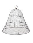 Gardener's Supply Company Sturdy Chicken Wire Cloche Plant Protector & Cover | Sturdy Metal Cage Garden Protection for Your Plants, Seedlings & Flowerbeds - (Cloche and Extension Set)
